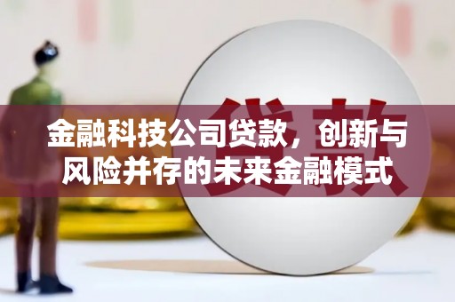 开县金融科技公司贷款，创新与风险并存的未来金融模式