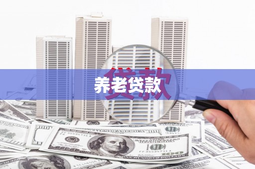 开县养老贷款