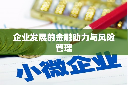 开县企业发展的金融助力与风险管理