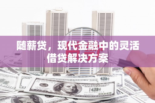 开县随薪贷，现代金融中的灵活借贷解决方案