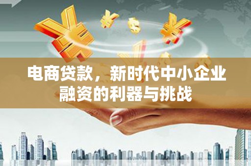 开县电商贷款，新时代中小企业融资的利器与挑战