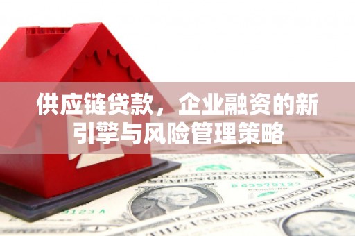 开县供应链贷款，企业融资的新引擎与风险管理策略