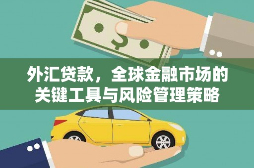 开县外汇贷款，全球金融市场的关键工具与风险管理策略