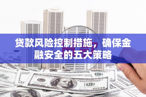 开县贷款风险控制措施，确保金融安全的五大策略