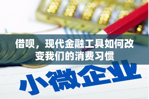 开县借呗，现代金融工具如何改变我们的消费习惯