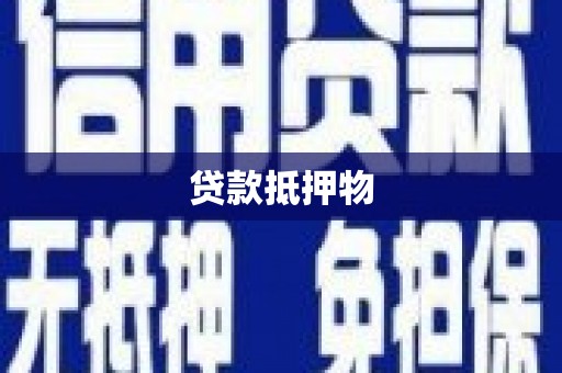 开县贷款抵押物