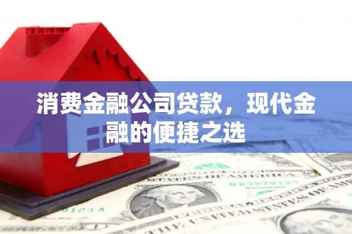 开县消费金融公司贷款，现代金融的便捷之选